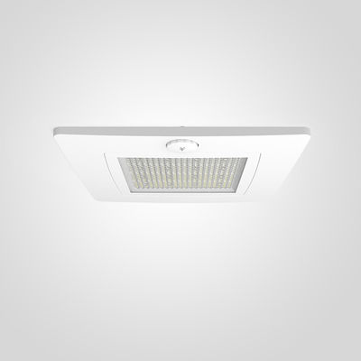 주문 AC100-277V 입력 전압 LED 캐노피 조명, 램프 크기 L470*W470*H150mm, 90% 전력 효율 온라인 제품