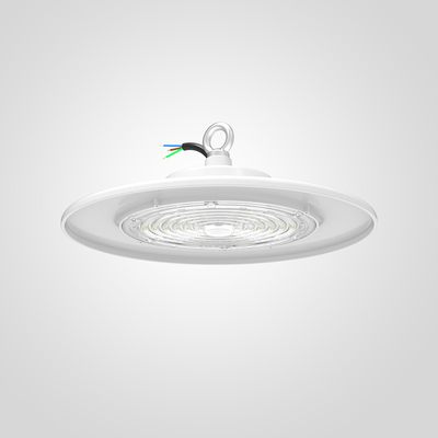 150W LED 하이 베이 라이트 RAL 1127 흰색 5000K 4KV 폴리카보네이트 렌즈와 함께 서지 보호
