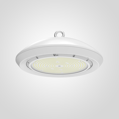 화이트 컬러 LED 베이 라이트와 루프 / 브래킷 장착 190lm / W 효율